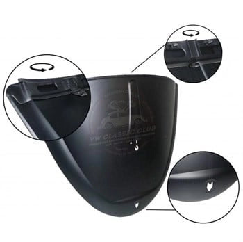engine lid hood for vw beetle 1200 1965 1966 001060