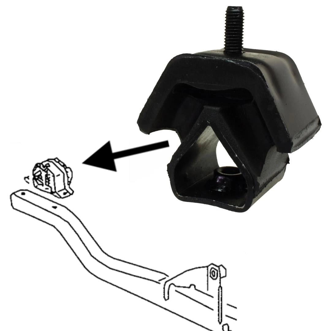 engine mount for vw t2 transporter 1968 1971 6 6563 q 1059