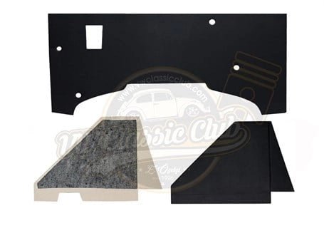 engine sound insulation board black for vw beetle 1302 1303 1971 1975 4 4173
