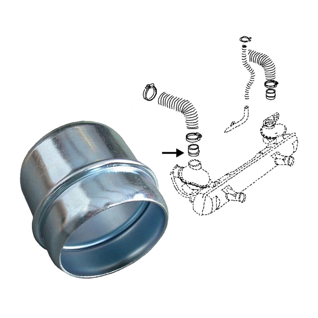 exhaust manifold breather pipe for vw beetle t1 t2 karmann ghia 6 6433 q 1049