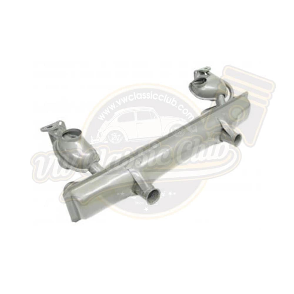 exhaust muffler for vw beetle 1300 and 1302 1968 1972 6 6016