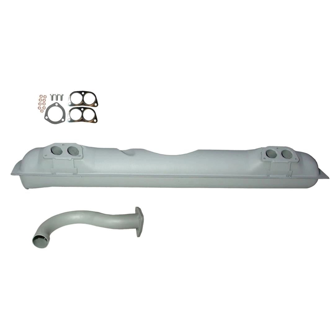 exhaust system complete set type 4 for vw t2 t3 1972 1979 6 6632