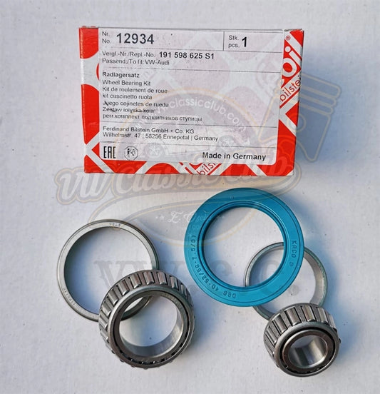 febi front inner outer wheel bearing set for vw beetle 1302 1303 1200 65 6615