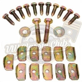 floor pan screw bolt set for classic vw beetle and karmann ghia 5 5266