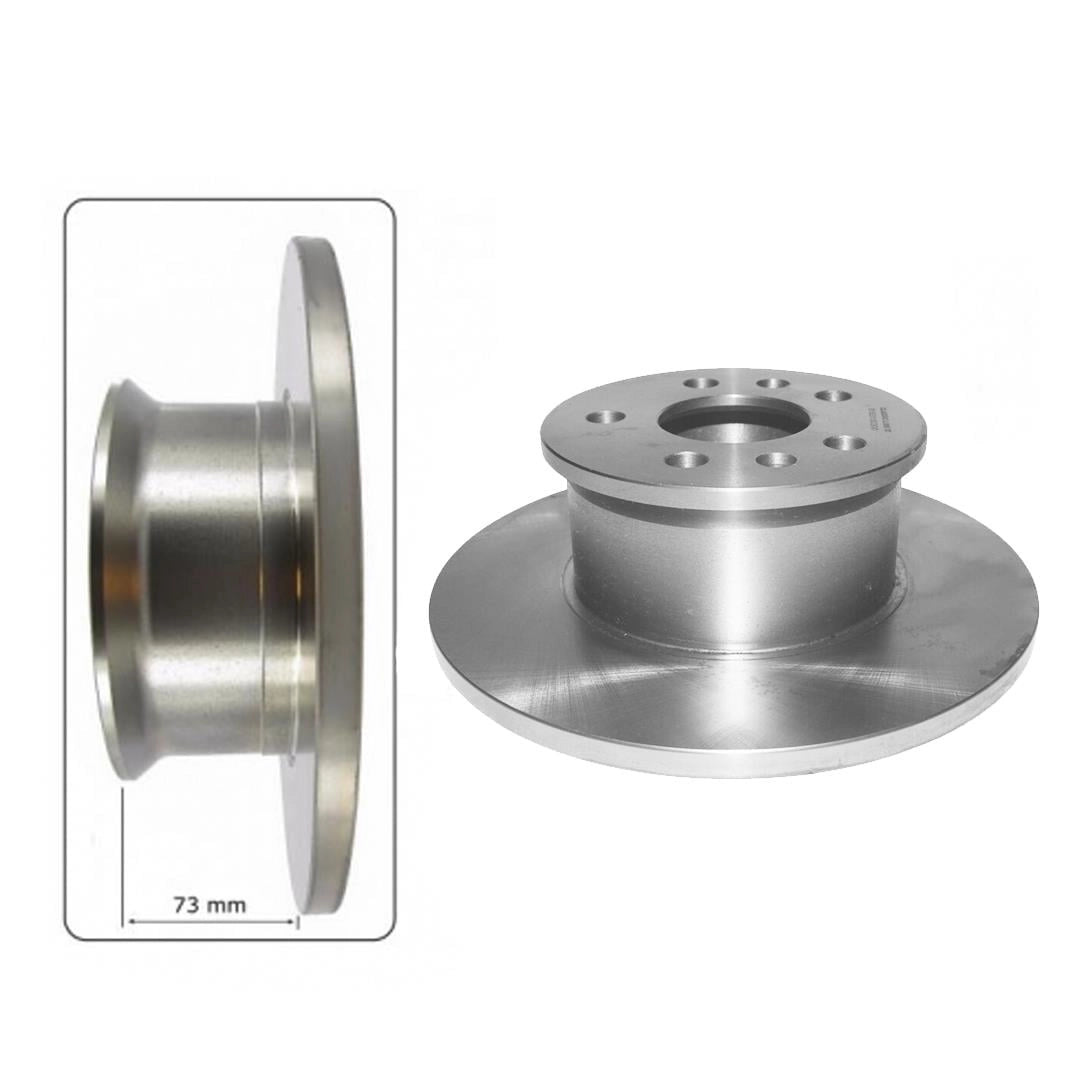 front brake disc 278x13mm for vw t2 transporter 1967 1979 35 3737