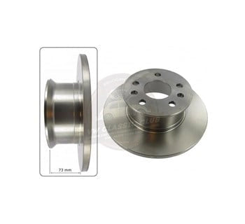 front brake disc for vw t2 transporter 3522