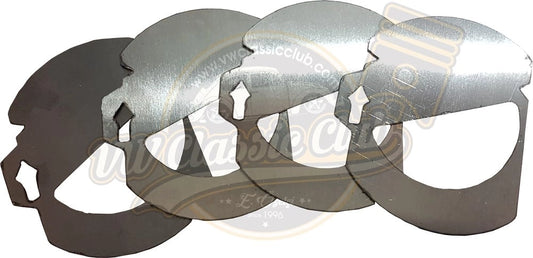 front brake pad backing plates for vw beetle 1303 1973 1979 35 3623 s 7279