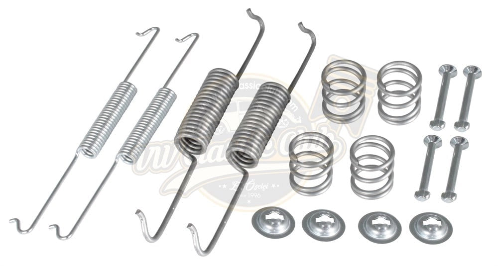front brake shoe spring kit for vw beetle and karmann ghia 1964 1974 35 3634 q 2