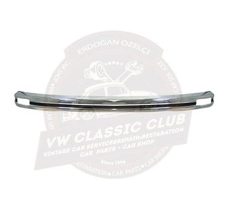 front chrome bumper with indicator hole for vw super beetle 1303 25 2889