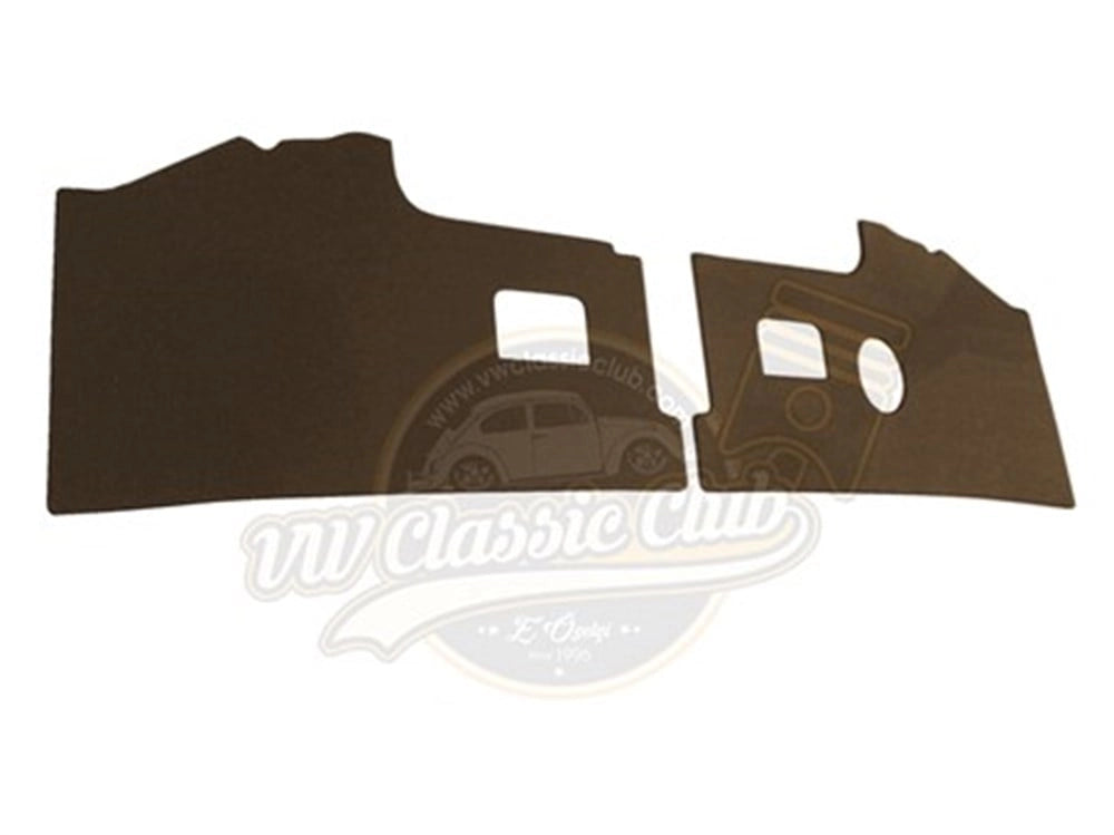 front dashboard panel brown for vw t2 1968 1979 4 4166