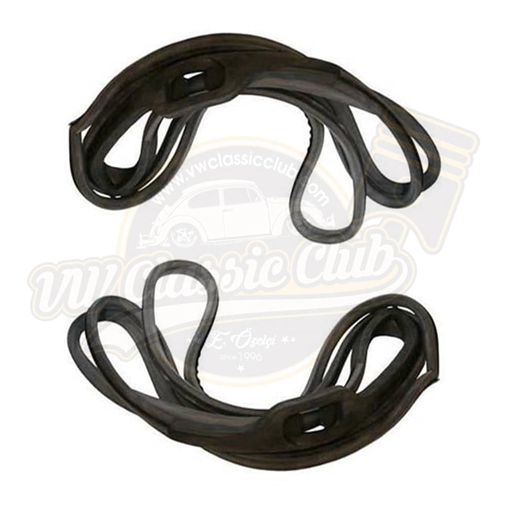 front door seal set pair for vw t2 transporter 1968 1979 25 3002 q 2003