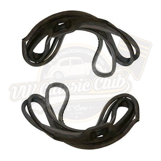 front door seal set pair for vw t2 transporter 1968 1979 25 3002 q 2003