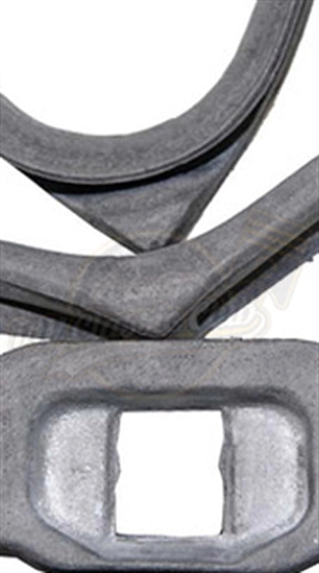 front door seal set pair for vw t2 transporter 1968 1979 25 3002 q 2003