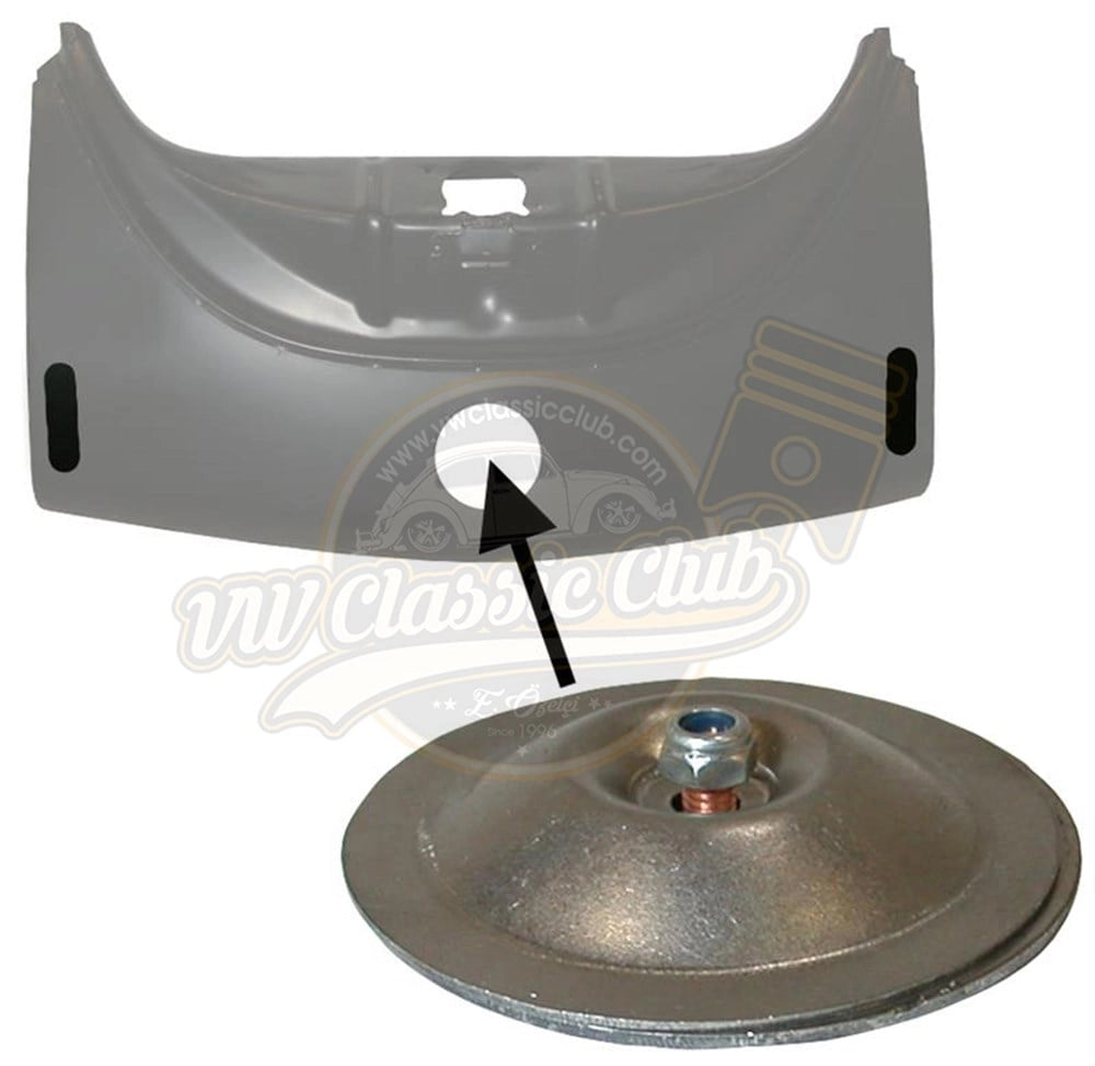 front panel hole cover plug for vw beetle 1300 1967 1977 5 5107