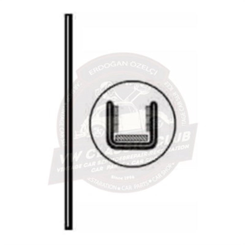 front quarter window pillar seal for vw beetle 1100 1200 1952 1964 25 2849