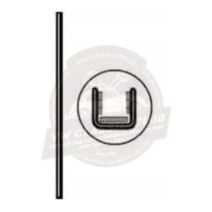 front quarter window pillar seal for vw beetle 1100 1200 1952 1964 25 2849