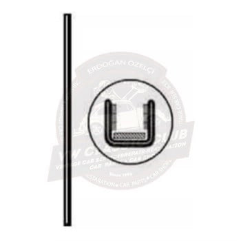 front quarter window pillar seal for vw beetle and t2 transporter 25 2971