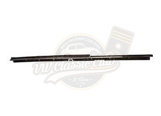 front right door window scraper trim for vw beetle cabrio 1965 1979 25 2714