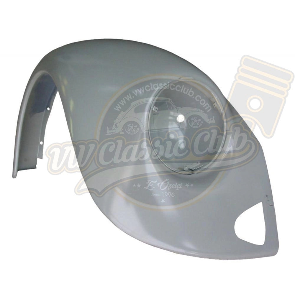 front right fender no turn signal hole vw super beetle 1974 1975 5 5267