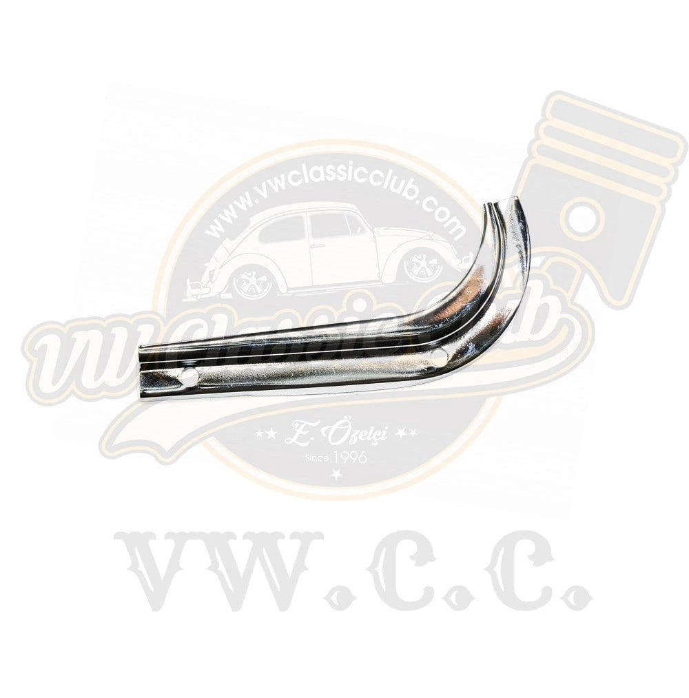 front right quarter window water channel trim chrome for vw beetle 1100 1200 55