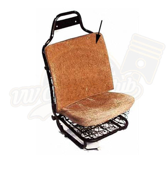 front seat backrest pad upper for vw beetle 1300 1302 1967 1972 4 4649