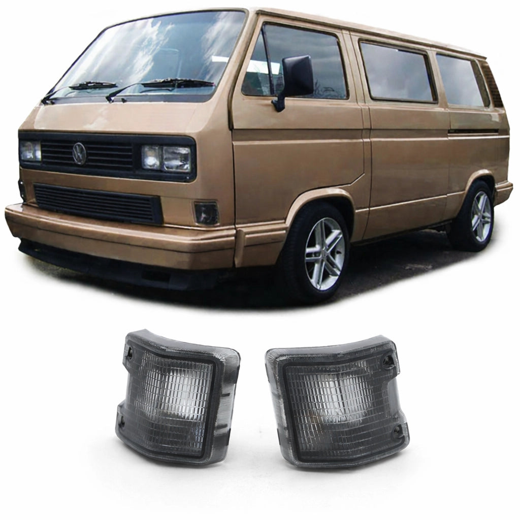 front smoked turn signal set for vw t3 1979 1992 3 3624