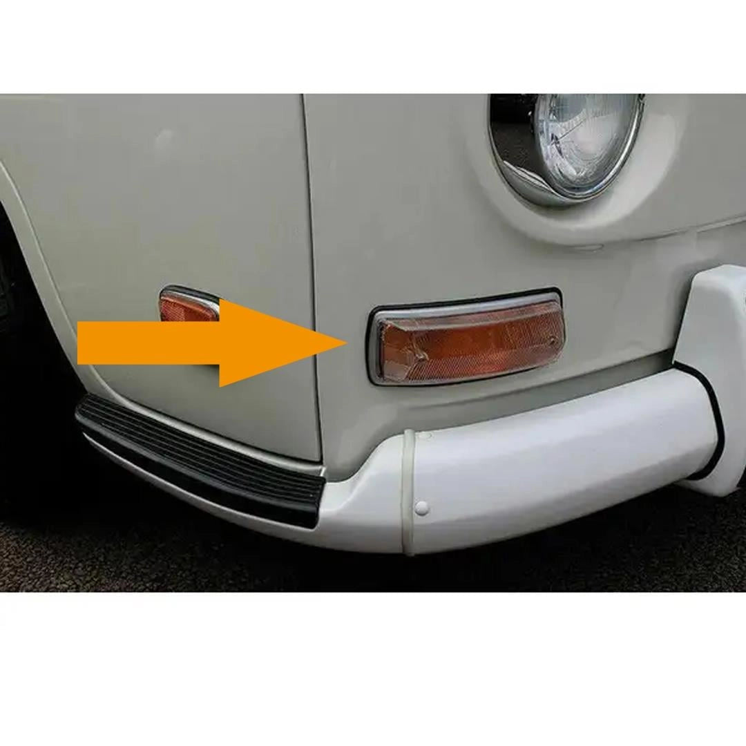 front turn signal base seal for vw t2 transporter 1968 1971 25 2915 q 1061
