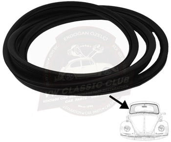 front windshield seal for vw beetle 1100 1200 1958 1964 25 2677