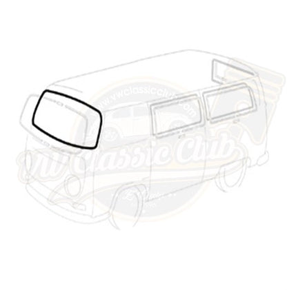 front windshield seal for vw t2 bus 1968 1979 25 2678
