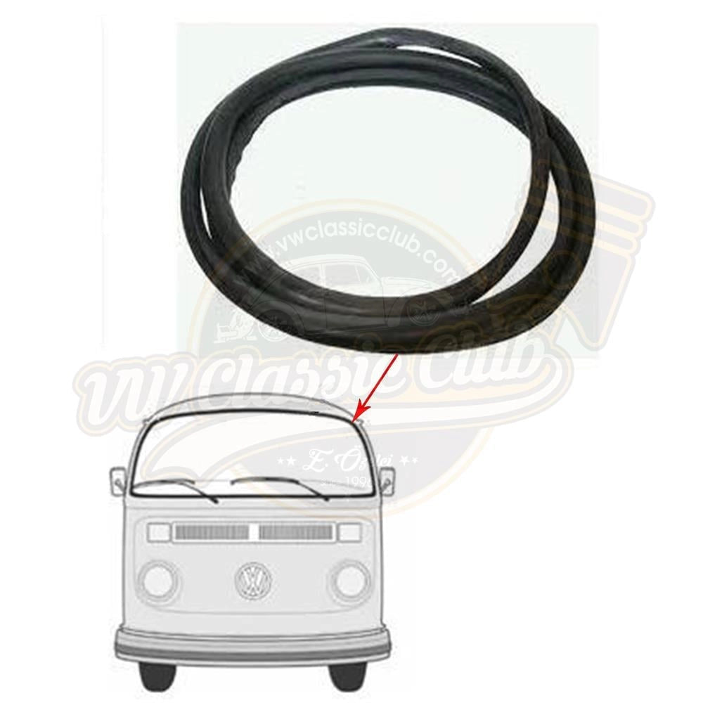 front windshield seal for vw t2 transporter 1968 1979 25 2905 a