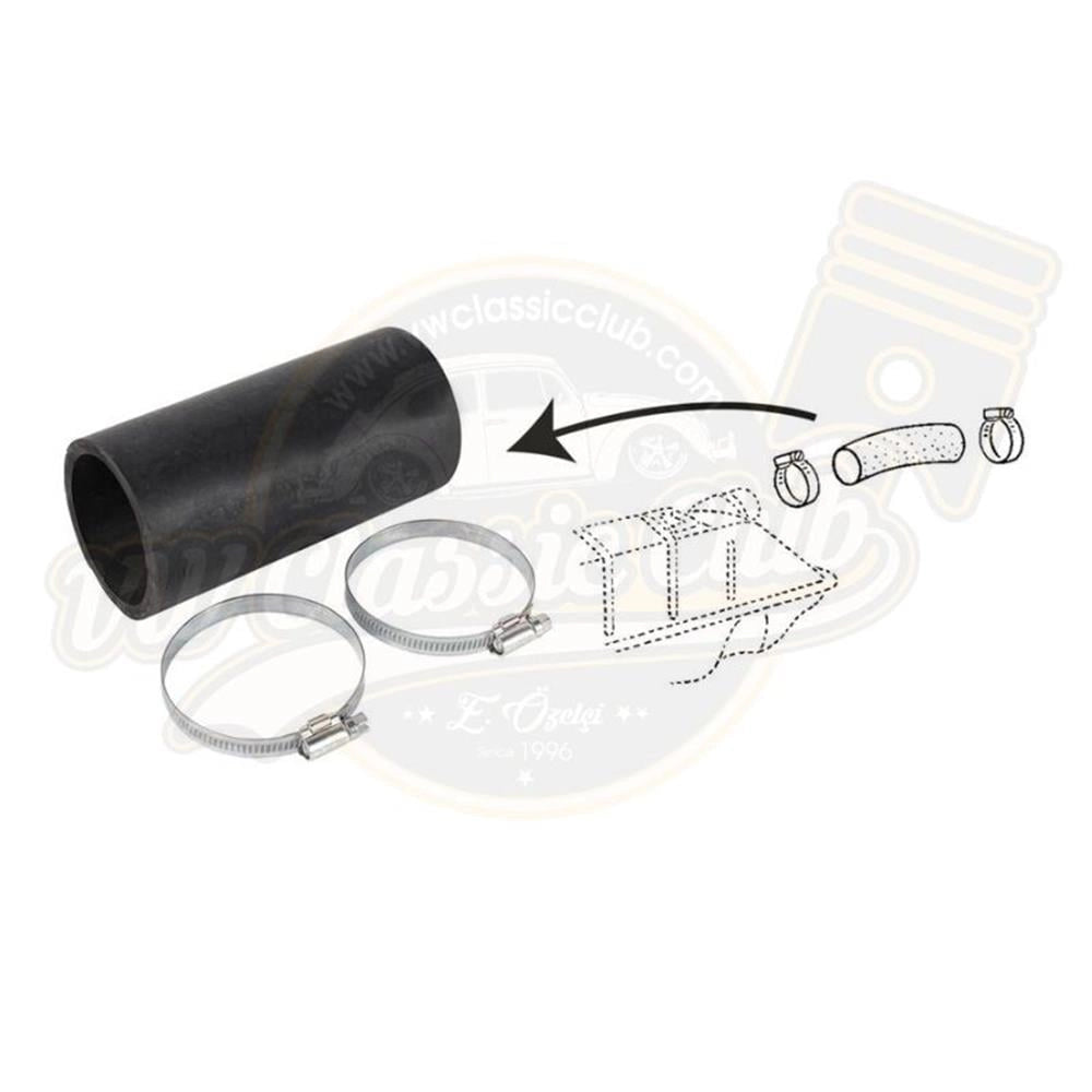 fuel tank filler neck seal set for vw t2a 1967 1971 6 6750 s 6710