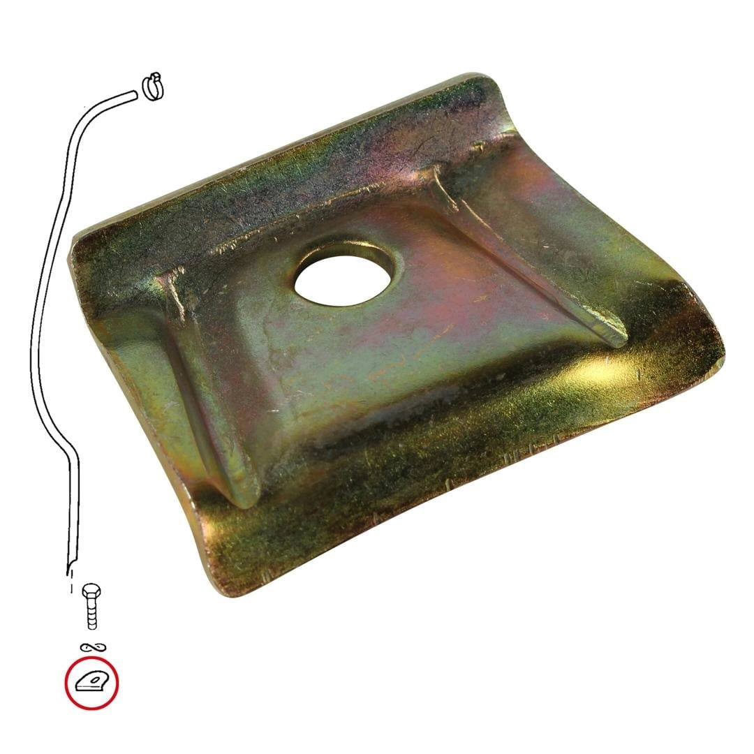 fuel tank mounting washer for vw beetle and karmann ghia 6 6599 s 6938