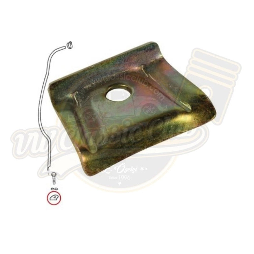 fuel tank mounting washer for vw beetle and karmann ghia 6 6599 s 6938