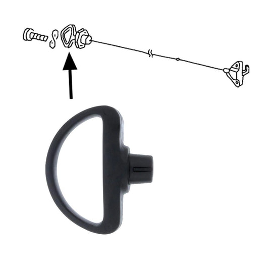 fuel tank release lever for vw beetle and karmann ghia 1968 1972 4 4475 s 7000