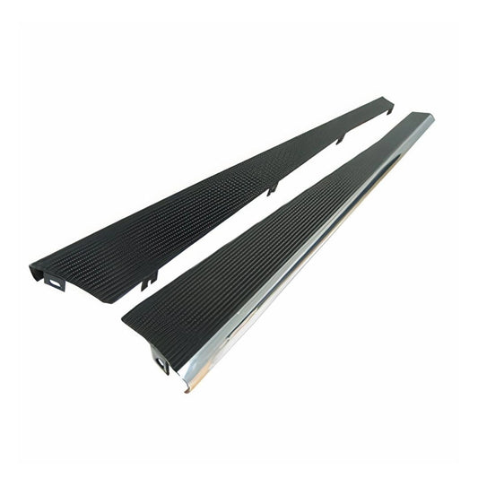 full black exterior rocker panel trim for vw beetle 1100 1303 1955 1979 25 2784