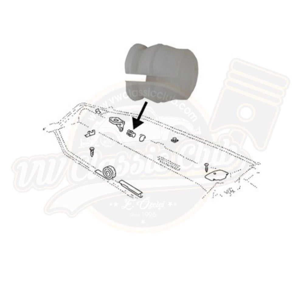 gear shift lever bushing for vw beetle karmann ghia t1 and type 3 6 6206 s 6768