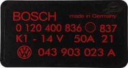 generator decal sticker for vw beetle t1 t2 transporter 1955 1979 2 2064