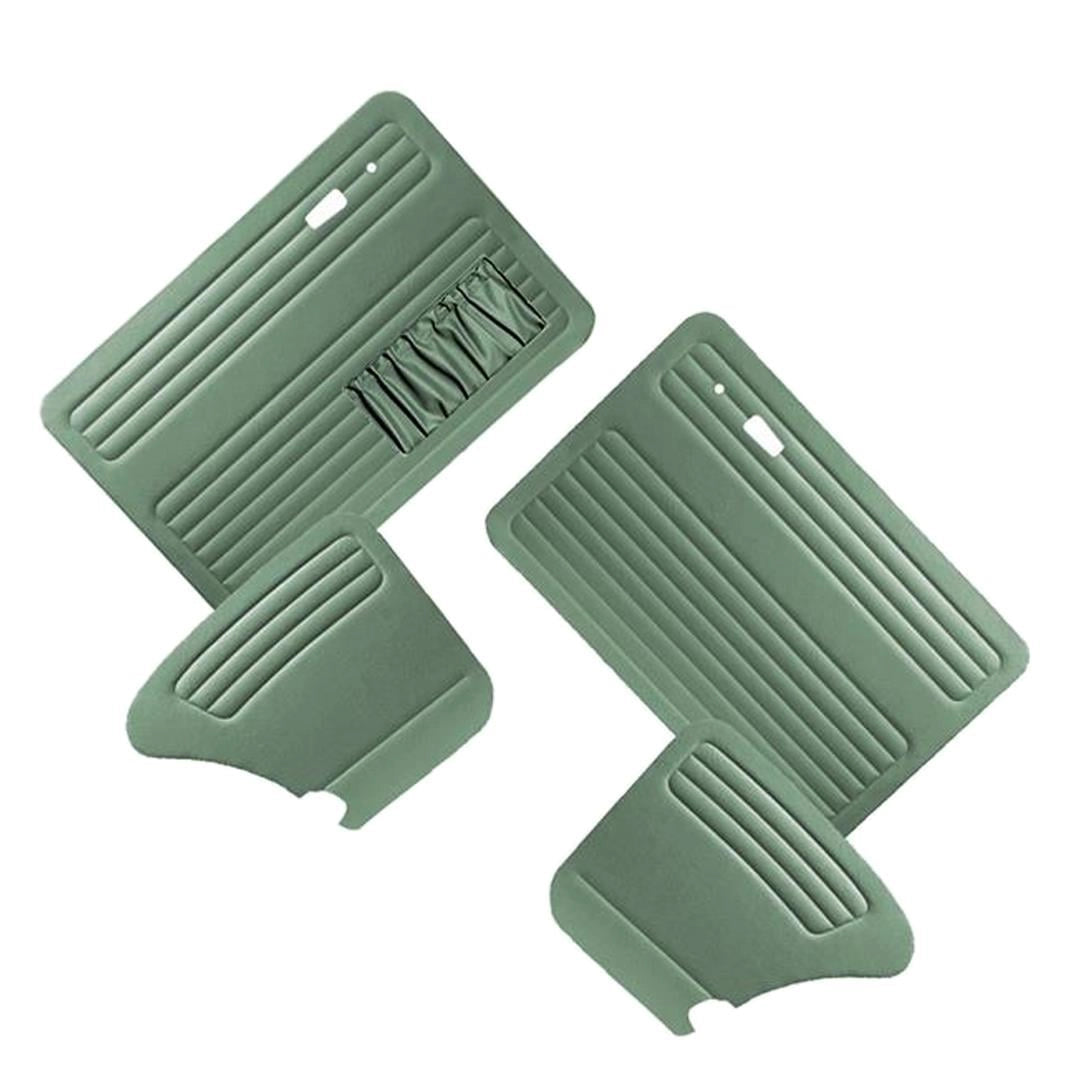 green door panel set for classic vw beetle 1300 1302 1303 1967 1979 4 4636