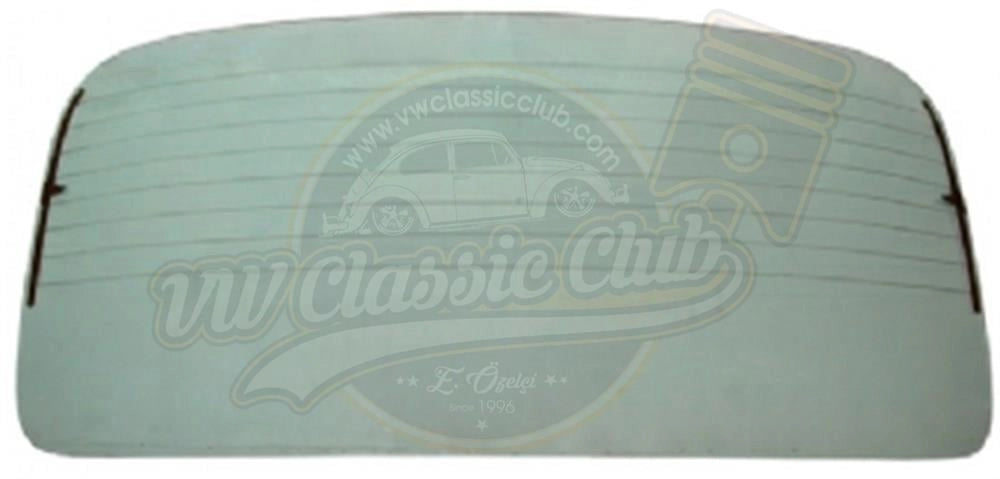 green tinted rear window with defroster for vw beetle 1300 1302 1965 1971 25 261