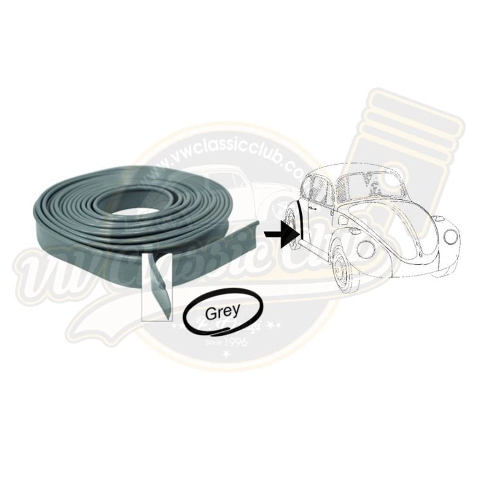 grey fender beading seal kit for vw beetle 1100 1303 1955 1979 25 2798 d