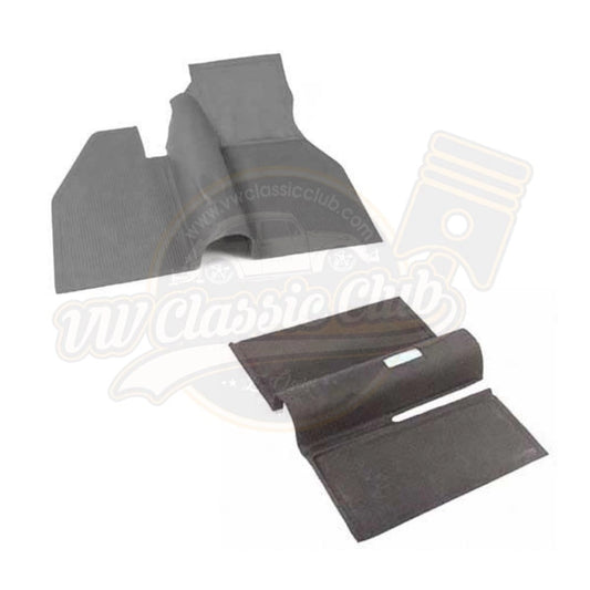 grey floor mat set matte for vw beetle 1100 1200 1960 1967 4 4227