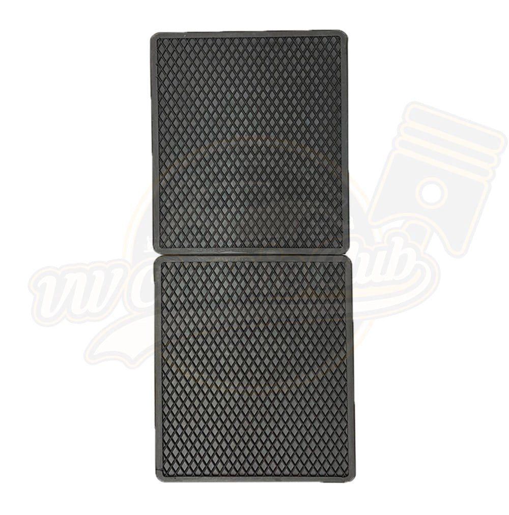 grey floor mat set with logo for vw beetle 1100 1303 1960 1979 4 4701