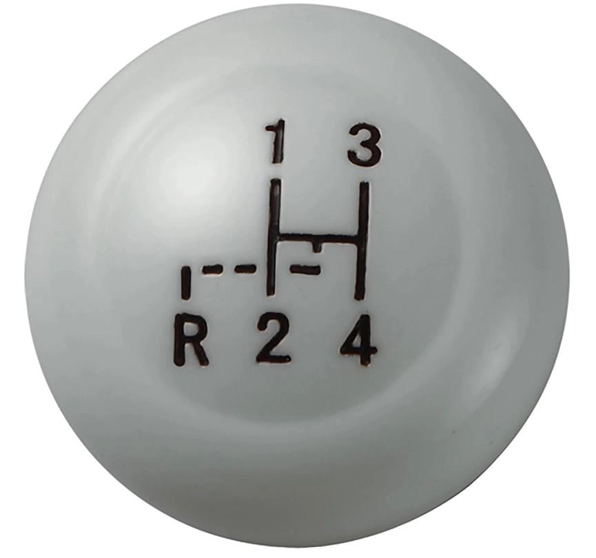 grey shift knob with pattern for vw beetle 1200 1300 1961 1967 4 4566
