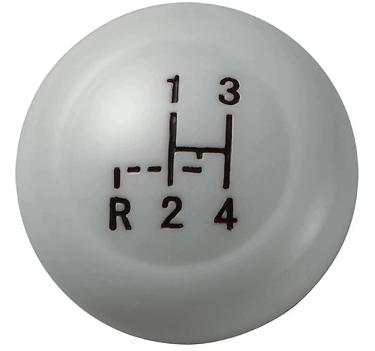 grey shift knob with pattern for vw beetle 1200 1300 1961 1967 4 4566