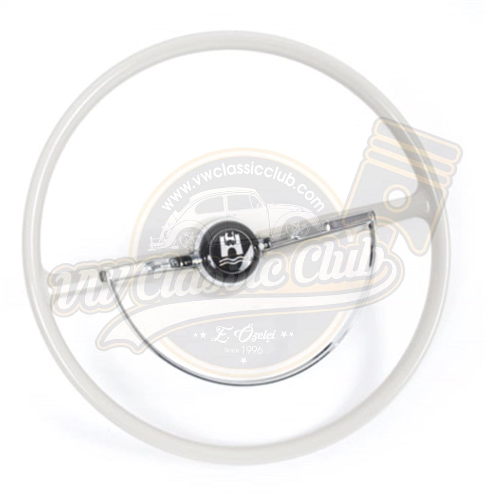 grey steering wheel kit for vw beetle karmann ghia type 3 1958 1971 4 4579 c