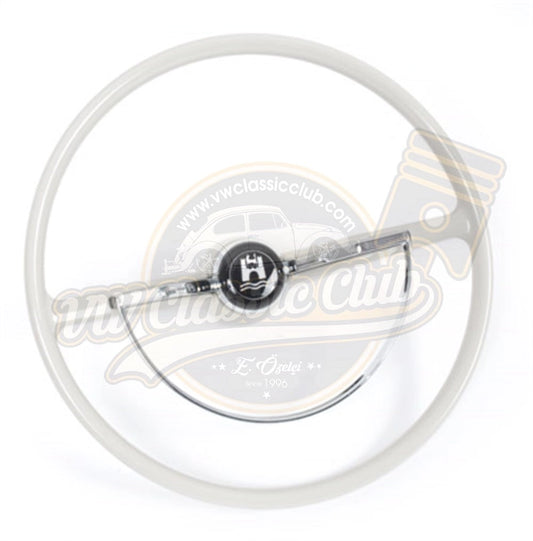 grey steering wheel kit for vw beetle karmann ghia type 3 1958 1971 4 4579 c