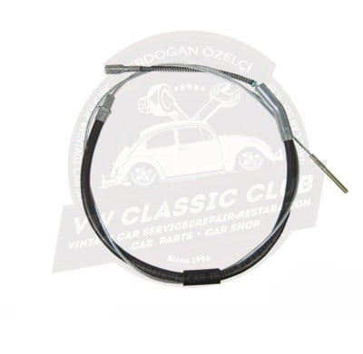 handbrake cable 1750mm for vw beetle 1303 and karmann ghia 1973 1975 35 3601 q 2