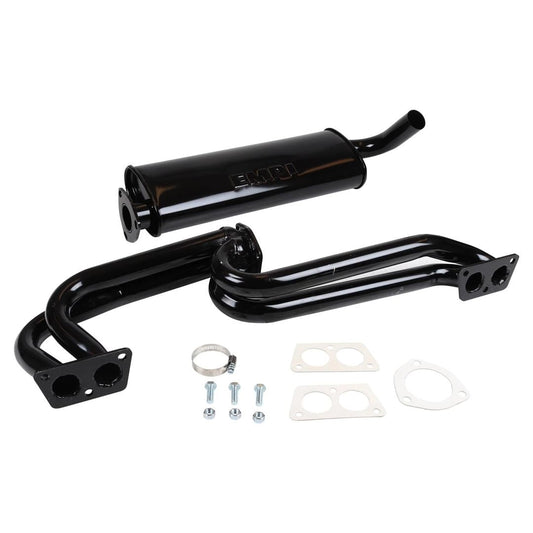 headers exhaust system with muffler for vw t2 1971 1979 6 6676