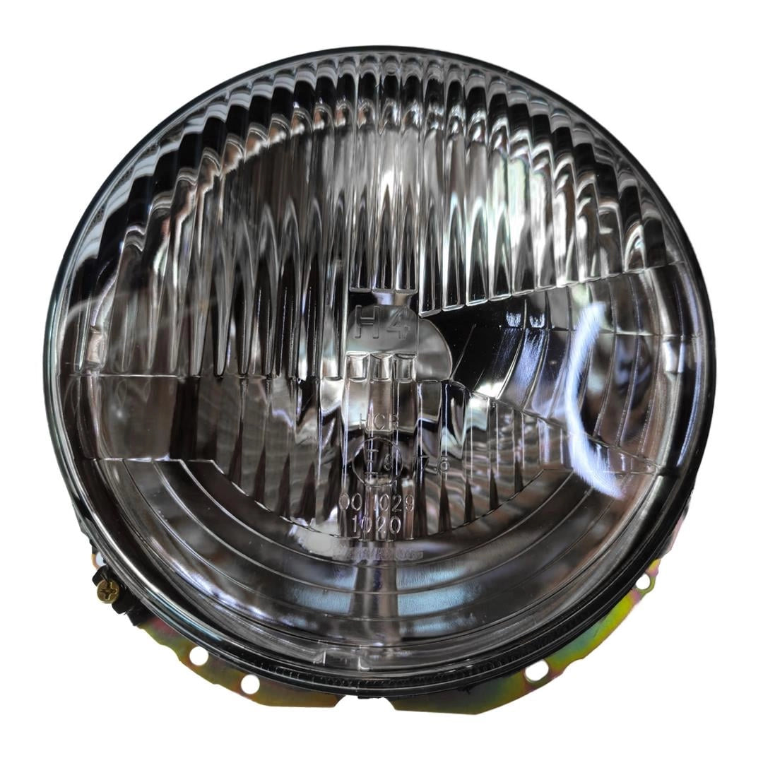 headlight assembly with mounting plate for vw beetle and t2 1968 1980 3 3112 e