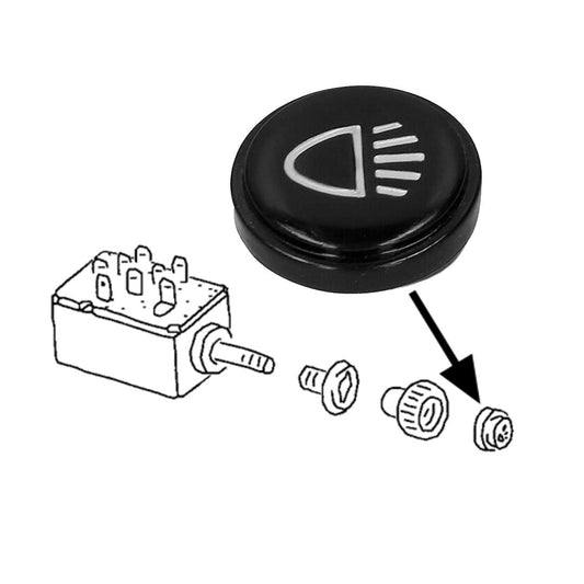 headlight switch knob for vw beetle karmann ghia type 3 1967 1979 3 3593 s 7439
